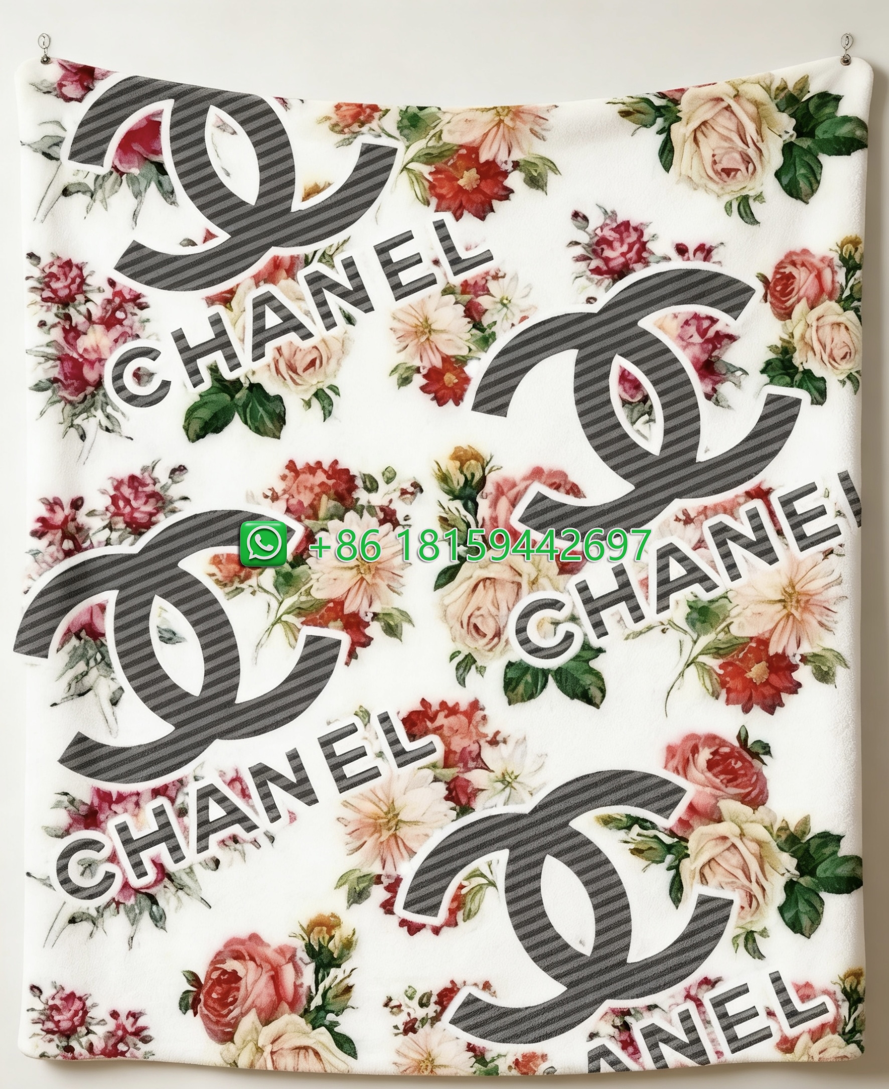 Chanel Throw Blankets